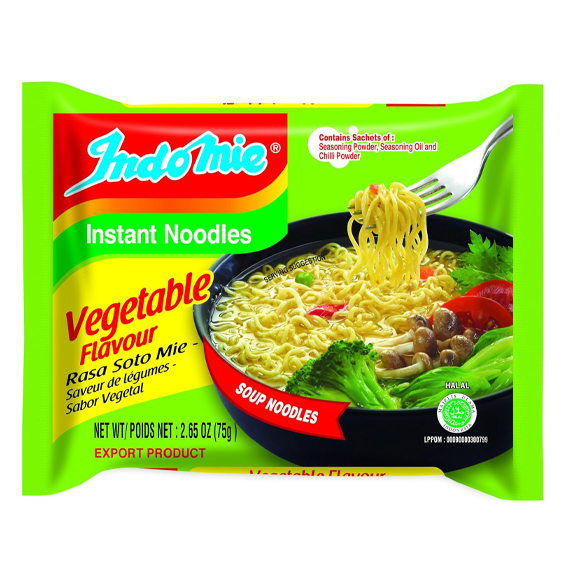 Indomie Instant Noodle Soup - Indomi noodles sup- Indomie Instant-Nudelsuppe